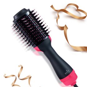 Hair Dryer Brush,Hair Volumizer for Drying & Straightening & Curling,Brush Blow Dryer Styler for Rotating Straightening, Curling, Salon Negative Ion C