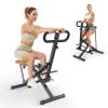 Squat Machine for Home, Assist Trainer for Glutes Workout Foldable with Resistance Bands, for Botty Glutes Butt Thighs, Ab Back/Leg Press Hip Thrust f