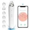 WiFi Visible Facial PoreCleanser with HD Camera Pimple AcneComedone Extractor Kit with 6 Suction HeadsElectric Blackhead Suction