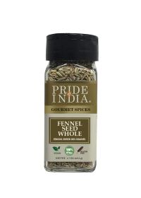 Pride of India ‚Äì Fennel Seed Whole ‚Äì Gourmet Spice ‚Äì Fresh & Aromatic ‚Äì Mouth Freshener ‚Äì GMO/Gluten Free ‚Äì Flavoring for bakes, meat & mo