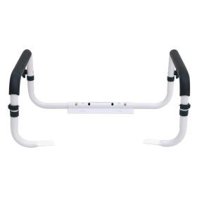 VEVOR Toilet Safety Rail, 300LBS Capacity Toilet Seat Frame, Adjustable Width Fit Most Toilets, Easy Installation, Toilet Handles Grab Bars with Padde