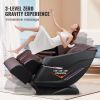 VEVOR Massage Chair with Flexible SL-Track, Full Body Zero Gravity Recliner, 10-18 Auto Modes, 3D Shiatsu, Heating, Bluetooth Speaker, Airbag, Foot Ro