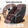 VEVOR Massage Chair with Flexible SL-Track, Full Body Zero Gravity Recliner, 10-18 Auto Modes, 3D Shiatsu, Heating, Bluetooth Speaker, Airbag, Foot Ro