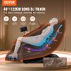 VEVOR Massage Chair with Flexible SL-Track, Full Body Zero Gravity Recliner, 10-18 Auto Modes, 3D Shiatsu, Heating, Bluetooth Speaker, Airbag, Foot Ro