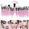 32pcs pink makeup brushes set