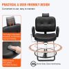 VEVOR Salon Chair, Hydraulic Recliner Barber Chair for Hair Stylist, 360 Degrees Swivel 90¬∞-125¬∞ Reclining Salon Chair for Beauty Spa Shampoo, Max L