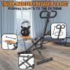 Squat Machine for Home, Assist Trainer for Glutes Workout Foldable with Resistance Bands, for Botty Glutes Butt Thighs, Ab Back/Leg Press Hip Thrust f