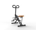 Squat Machine for Home, Assist Trainer for Glutes Workout Foldable with Resistance Bands, for Botty Glutes Butt Thighs, Ab Back/Leg Press Hip Thrust f