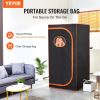 VEVOR Portable Steam Sauna Tent Full Size, 1600W Personal Sauna Blanket Kit for Home Spa, Detoxify & Soothing Heated Body Therapy, Time & Temperature