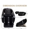 SL type pulley guide -durable leather-2D motor-massage manipulator-Space Saver Design- Track Sliding Zero Gravity Multifunction Massage Chair