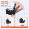 VEVOR Salon Chair, Hydraulic Recliner Barber Chair for Hair Stylist, 360 Degrees Swivel 90¬∞-130¬∞ Reclining Salon Chair for Beauty Spa Shampoo, Max L