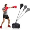 Both Adults And Kids Hand-Eye Coordination Ability Adjustable Height Boxing Punching Bag Stand Set