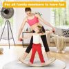 Kids Fitness Toy 12 Inch C Shape Wooden Wobble Balance Board