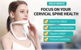 Neck Brace; Cervical Collar Neck Support Brace; Adjustable Anti-Bow Cervical Traction Device For Neck Posture Support Neck Pain Relief; Shoulder And N