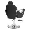 VEVOR Salon Chair, Hydraulic Recliner Barber Chair for Hair Stylist, 360 Degrees Swivel 90¬∞-130¬∞ Reclining Salon Chair for Beauty Spa Shampoo, Max L